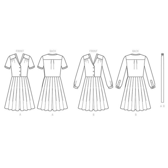 McCall's M7433 Misses 6 to 14 Archive Circa 1943 Dress Uncut Sewing Pattern New - Picture 10 of 10